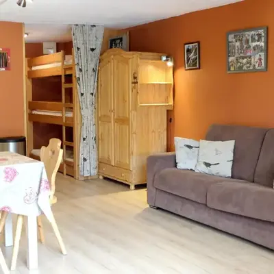 Studio ski aux pieds