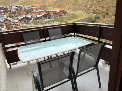Balcon ou terrasse dans l'établissement Appartement 6 personnes avec Parking Couvert - 1 chambre - 4 lits - Netflix & wifi haut débit