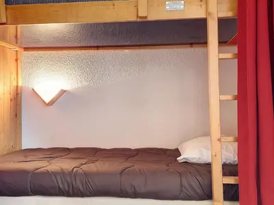Un ou plusieurs lits dans un hébergement de l'établissement Appartement confortable 6 pers · Balcon · Wifi gratuit - FR-1-346-521