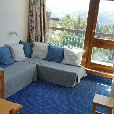 Studio 4 pers · Ski pieds · Balcon - FR-1-346-524