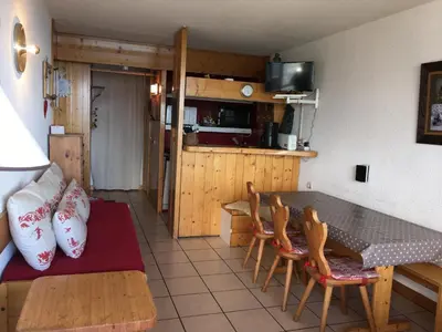 Cuisine ou kitchenette dans l'établissement Appartement lumineux au centre avec balcon et 5 couchages - FR-1-346-523