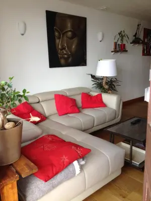 Coin salon dans l'établissement Appartement T3 pour 6 personnes