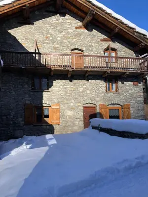 L'établissement Chalet 3 Céline 6 personnes Vieux Village en hiver