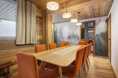 Coin salon dans l'établissement Appartement Le Belvédère