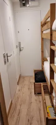 Cuisine ou kitchenette dans l'établissement Le 1888 Val d'Isère