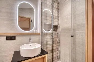 Salle de bains dans l'établissement Appartement 123 (RDP)