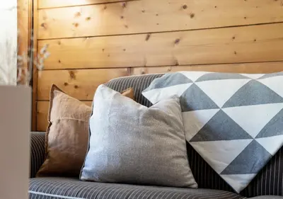 Coin salon dans l'établissement Appartement Ecrin 214