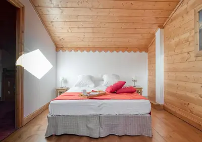 Un ou plusieurs lits dans un hébergement de l'établissement Appartement Ecrin 426