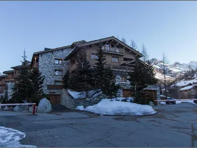 L'établissement Appartement convivial 3 chambres avec accès pistes à Val-d'Isère - FR-1-518-88 en hiver