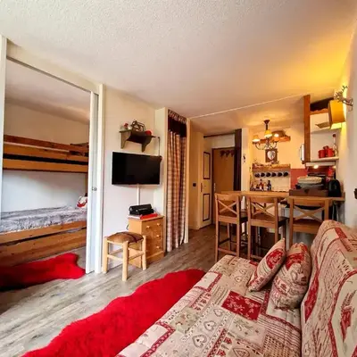 Studio cabine renové - Ski aux pieds - WIFI - FR-1-518-138