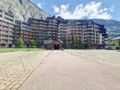 Vue générale sur la montagne ou vue sur la montagne depuis l'appartement