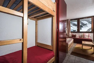 Un ou plusieurs lits dans un hébergement de l'établissement Résidence Home Club - Studio proche des pistes et des commerces MAE-9304