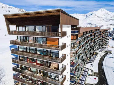 Vue générale sur la montagne ou vue sur la montagne depuis l'appartement