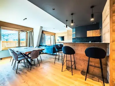 Cuisine ou kitchenette dans l'établissement Résidence Myrtilles - Appartement rénové·Proche des pistes·WIFI MAE-2394