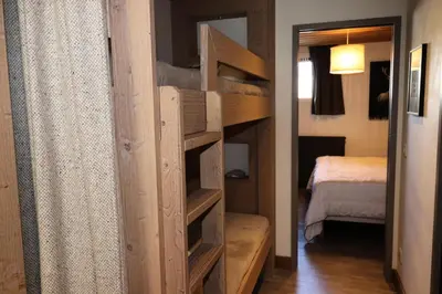 Un ou plusieurs lits dans un hébergement de l'établissement Résidence Curling A Tour - Appartement avec terrasse au sud à Tignes VC MAE-2404