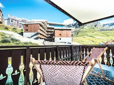 Vue générale sur la montagne ou vue sur la montagne depuis l'appartement