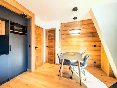 Cuisine ou kitchenette dans l'établissement Résidence Myrtilles - Appartement rénové·Proche des pistes·WIFI MAE-2434