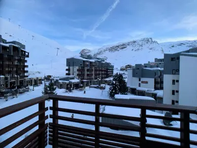Vue générale sur la montagne ou vue sur la montagne depuis l'appartement