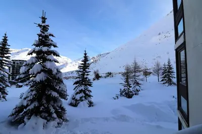 L'établissement Résidence Roches Rouges A - Appartement calme et près des pistes. MAE-2474 en hiver