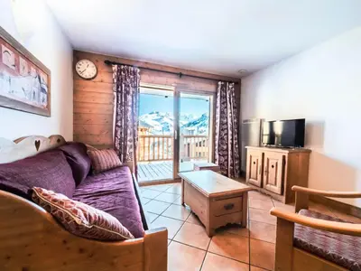 Télévision ou salle de divertissement dans l'établissement Résidence Telemark - Appartement de charme·Proche des pises·Balcon·WIFI MAE-2524