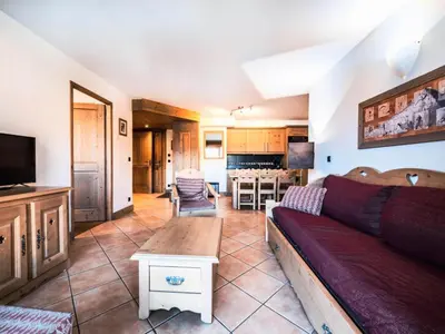 Cuisine ou kitchenette dans l'établissement Résidence Telemark - Appartement de charme·Proche des pises·Balcon·WIFI MAE-2524