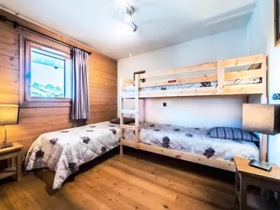 Un ou plusieurs lits dans un hébergement de l'établissement Résidence Telemark - Appartement de charme·Proche des pises·Balcon·WIFI MAE-2524