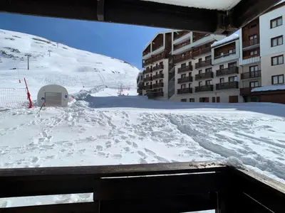 L'établissement Résidence Prariond B - 2 pièces accès direct sur les pistes MAE-2584 en hiver