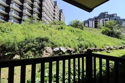 Jardin de l'établissement Résidence Ecrin Des Neiges - Appartement confortable · Wifi · Balcon MAE-2634