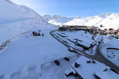 L'établissement Résidence Tour Du Lac - Appartement avec une vue dégagée MAE-2654 en hiver