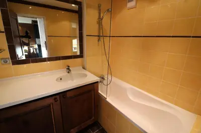 Salle de bains dans l'établissement Résidence Tour Du Lac - Appartement avec une vue dégagée MAE-2654