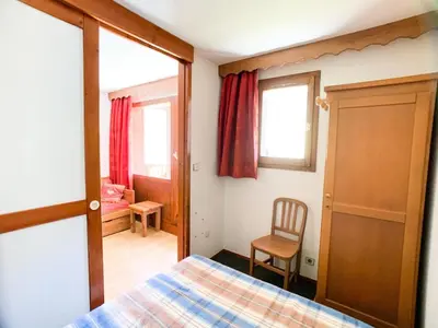 Un ou plusieurs lits dans un hébergement de l'établissement Résidence Hameau Du Borsat 3 - Appartement lumineux · Accès direct aux pistes MAE-2684
