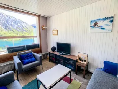 Télévision ou salle de divertissement dans l'établissement Résidence Combe Folle - Appartement lumineux·Proches des pistes·Balcon vue MAE-2754
