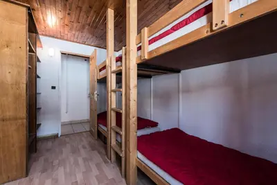 Un ou plusieurs lits dans un hébergement de l'établissement Résidence Chaudes Almes - Appartement lumineux·Proche pistes·Balcon MAE-2834