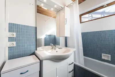 Salle de bains dans l'établissement Résidence Pontet A - Appartement avec un accès direct sur la piste MAE-2854