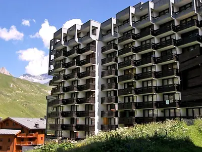 Vue générale sur la montagne ou vue sur la montagne depuis l'appartement