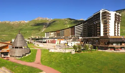 Plan de l'établissement Résidence Le Palafour - Studio 2 personnes à Tignes au pied des pistes, des commerces proche de l'ESF, de l'office du tourisme dans le quartier du lac. MAE-2159