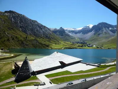 Plan de l'établissement Résidence Le Palafour - Studio 2 personnes à Tignes au pied des pistes, des commerces proche de l'ESF, de l'office du tourisme dans le quartier du lac. MAE-2159