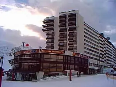 Plan de l'établissement Résidence Le Palafour - Studio 2 personnes à Tignes au pied des pistes, des commerces proche de l'ESF, de l'office du tourisme dans le quartier du lac. MAE-2159