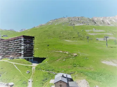Plan de l'établissement Résidence Le Palafour - Studio 2 personnes à Tignes au pied des pistes, des commerces proche de l'ESF, de l'office du tourisme dans le quartier du lac. MAE-2159