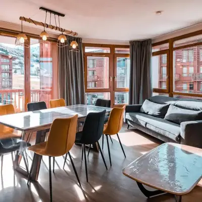 Résidence Les Souverains - Charmant appartement de 3 pièces dans une résidence proche des pistes dans le quartier du Chantel. MAE-8134