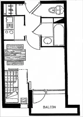 Plan de l'établissement Résidence Michailles - Studio 4 personnes à Vallandry en centre station et proche des pistes MAE-2146