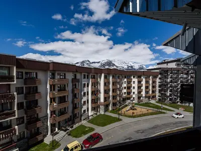 Plan de l'établissement Duplex rénové avec balcon, skis aux pieds, animaux acceptés - FR-1-502-466
