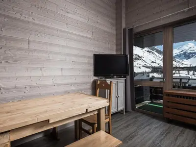 Plan de l'établissement Duplex rénové avec balcon, skis aux pieds, animaux acceptés - FR-1-502-466