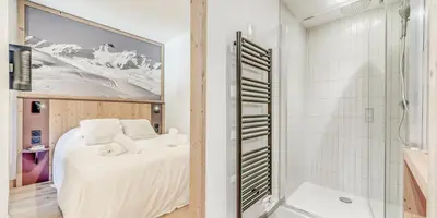 Salle de bains dans l'établissement Résidence Le Grand Bouquetin - 4 Pièces pour 8 Personnes MAE-9924