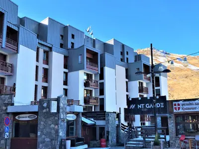 Vue générale sur la montagne ou vue sur la montagne depuis l'appartement