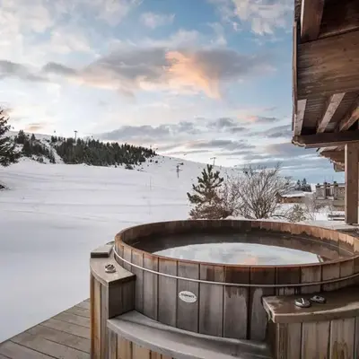Grand chalet luxe au pied des pistes avec sauna à Courchevel 1650 - FR-1-563-111