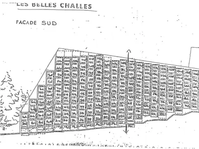 Plan de l'établissement Studio rénové skis aux pieds pour 4 pers. à Arc 1800 - FR-1-411-852