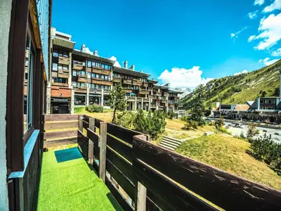 Vue générale sur la montagne ou vue sur la montagne depuis l'appartement