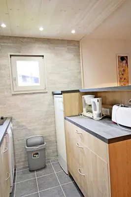 Cuisine ou kitchenette dans l'établissement Le Borsat - Idéalement situe dans la station MAE-1304