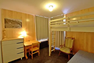 Un ou plusieurs lits dans un hébergement de l'établissement Les Tufs - Tres bel appartement de 60 m² proche des pistes MAE-5054